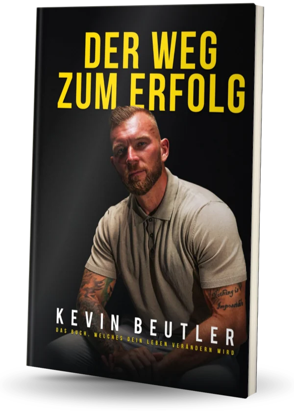 Kevins Buch „Der Weg zum Erfolg“ als Taschenbuch